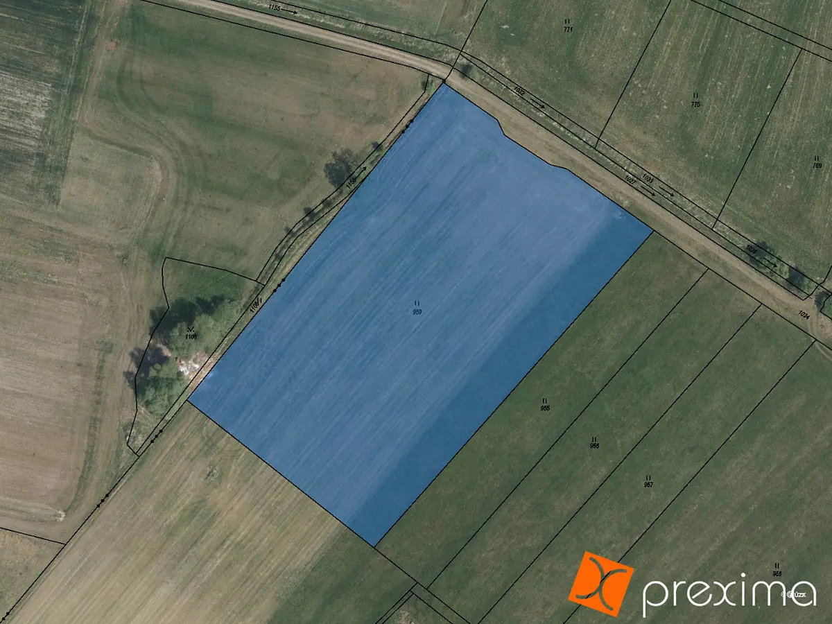 Prodej pozemku 2295 m², Neratov · okres Pardubice