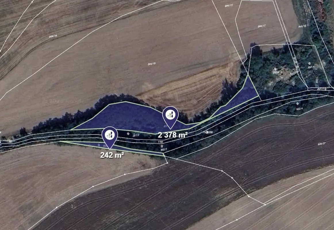 Prodej pozemku 2620 m², Kluček · Liběšice