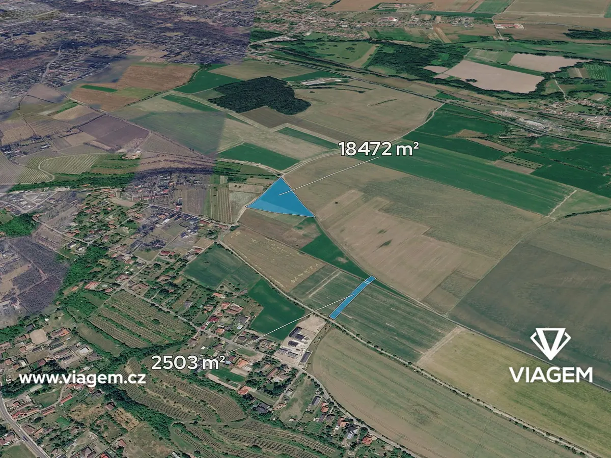 Prodej pozemku 3714 m², Kly · okres Mělník