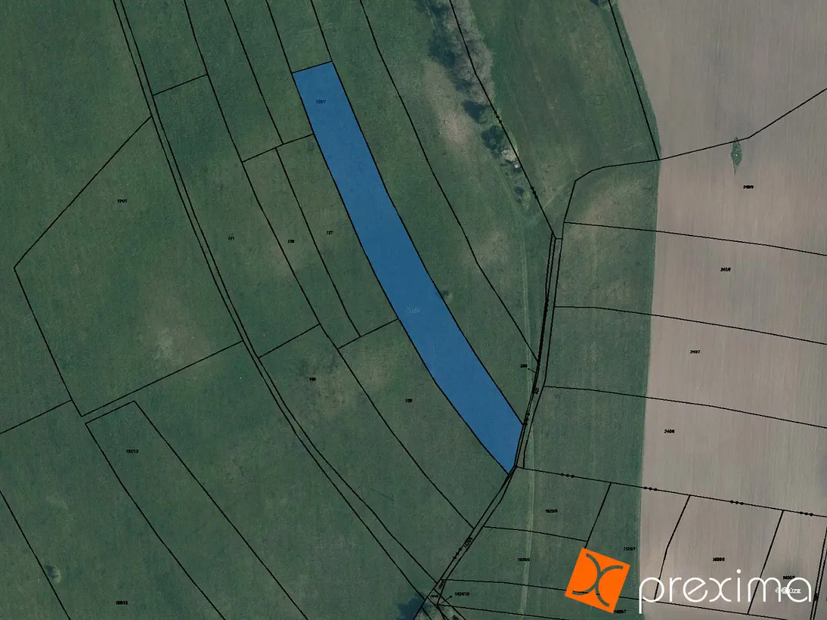 Prodej pozemku 1206 m², Bradlec · okres Mladá Boleslav