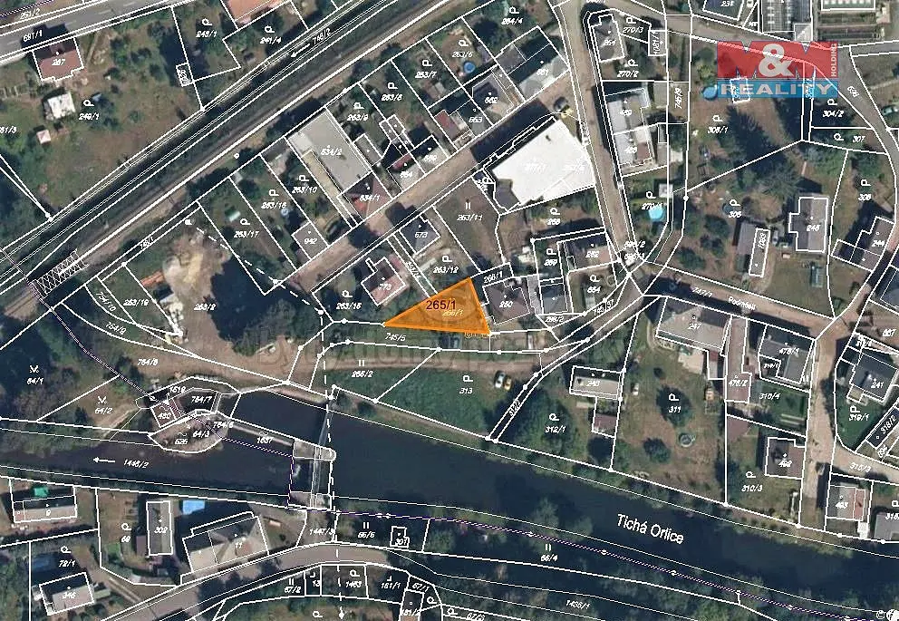 Prodej pozemku 239 m², Letohrad · okres Ústí nad Orlicí