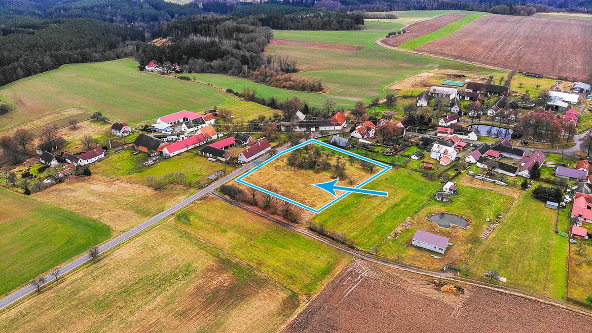 Prodej pozemku 515 m², Stádlec · okres Tábor