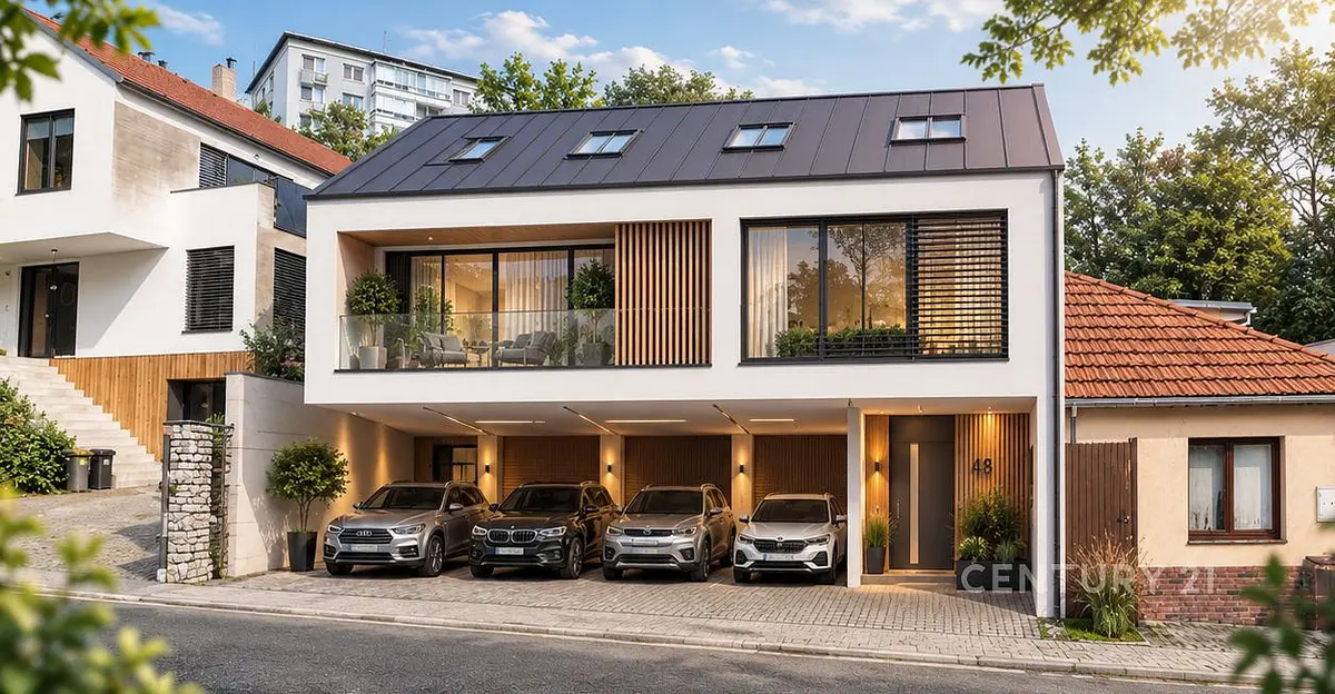 Prodej pozemku 375 m², K dálnici · Bystrc · Brno