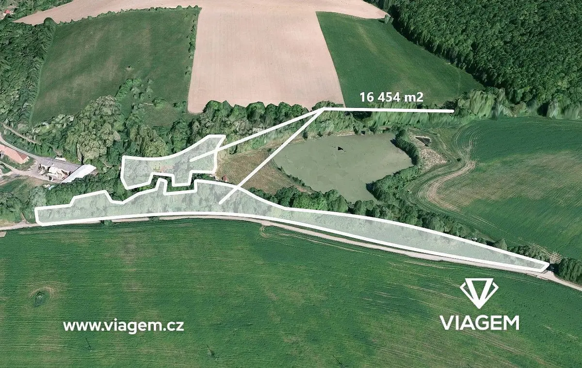 Prodej pozemku 3787 m², Pašovice · okres Uherské Hradiště