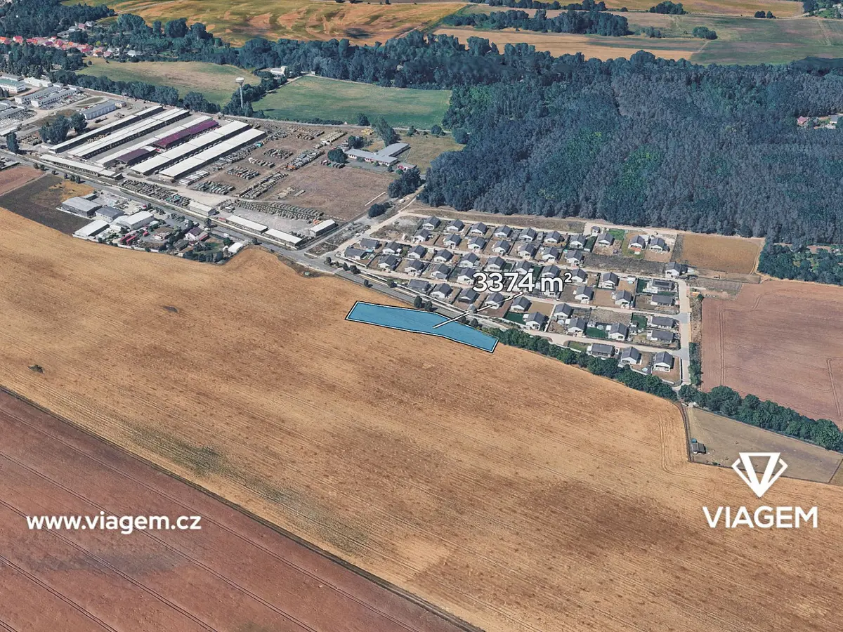 Prodej pozemku 674 m², Kostelec nad Labem · okres Mělník