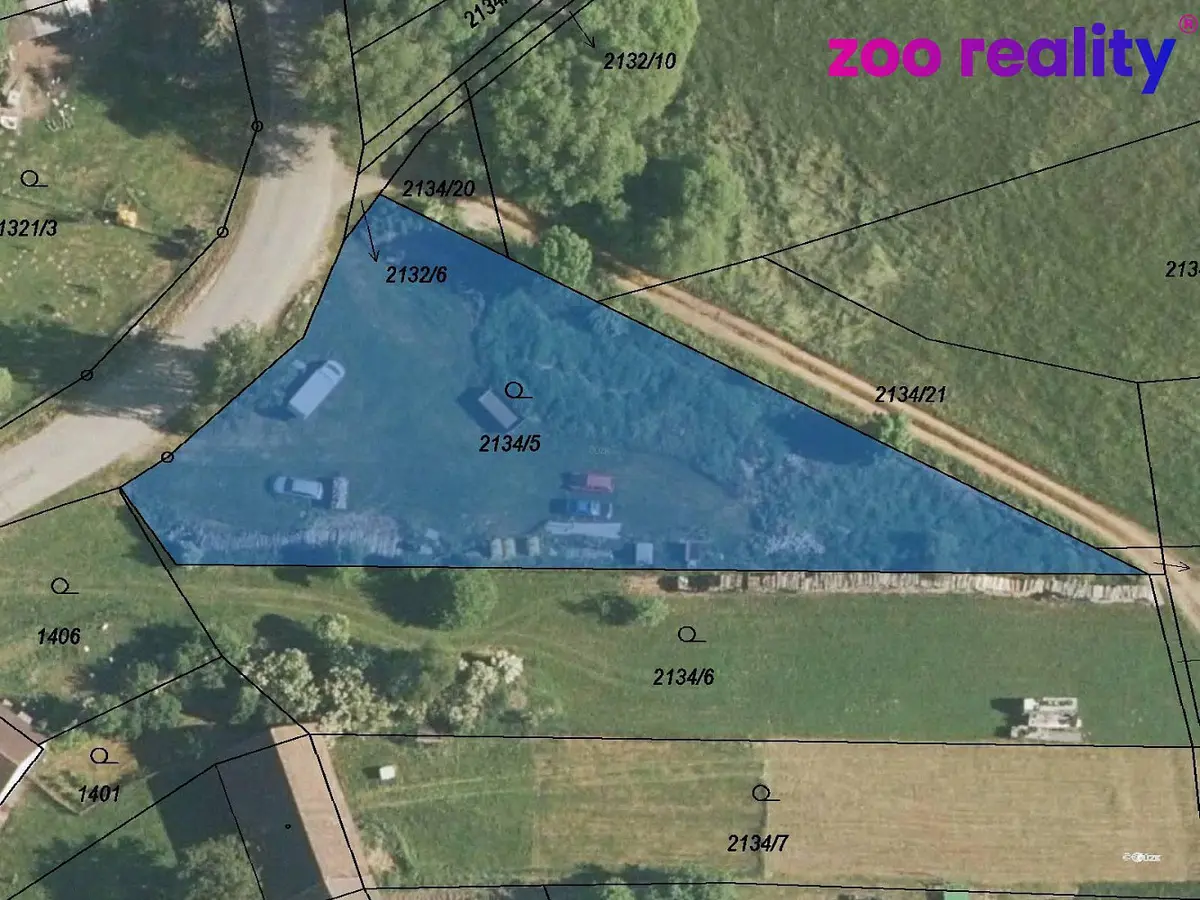 Prodej pozemku 843 m², Nová Ves