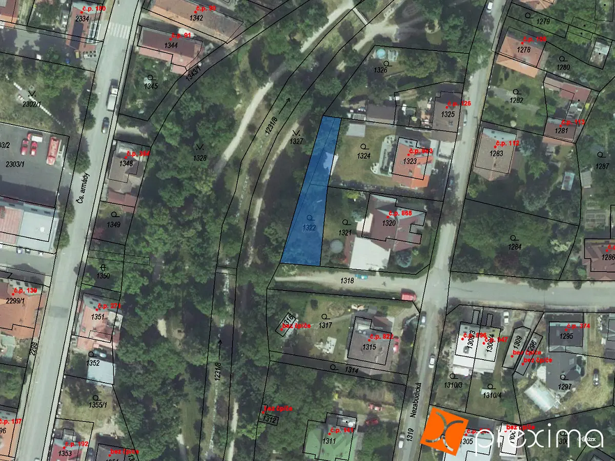 Prodej pozemku 79 m², Řevnice · okres Praha-západ