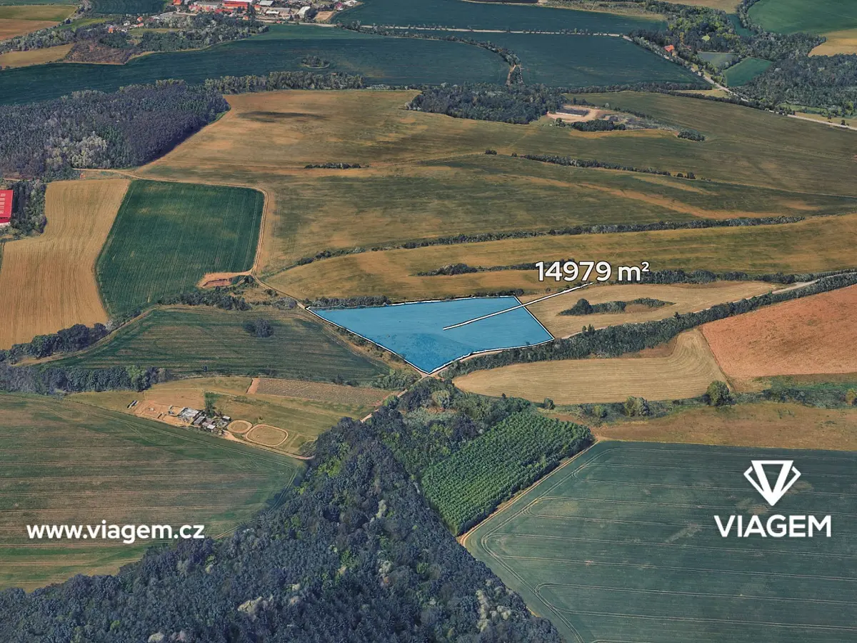 Prodej pozemku 2496 m², Chýnice · okres Praha-západ