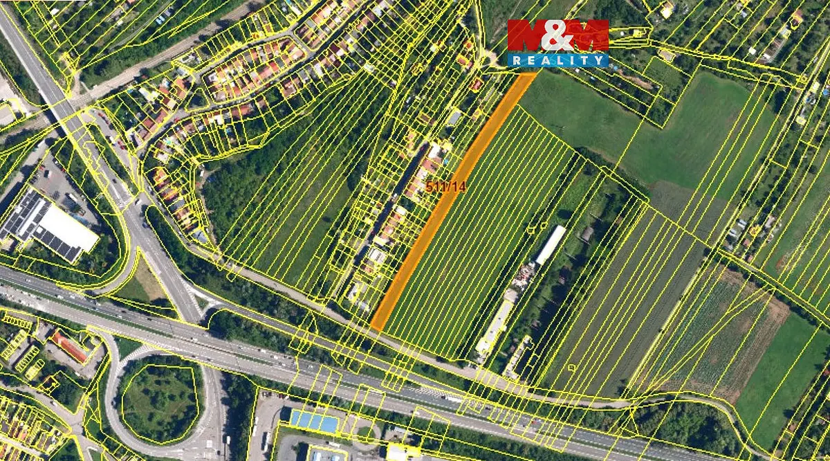 Prodej pozemku 1198 m², Slatina · Brno