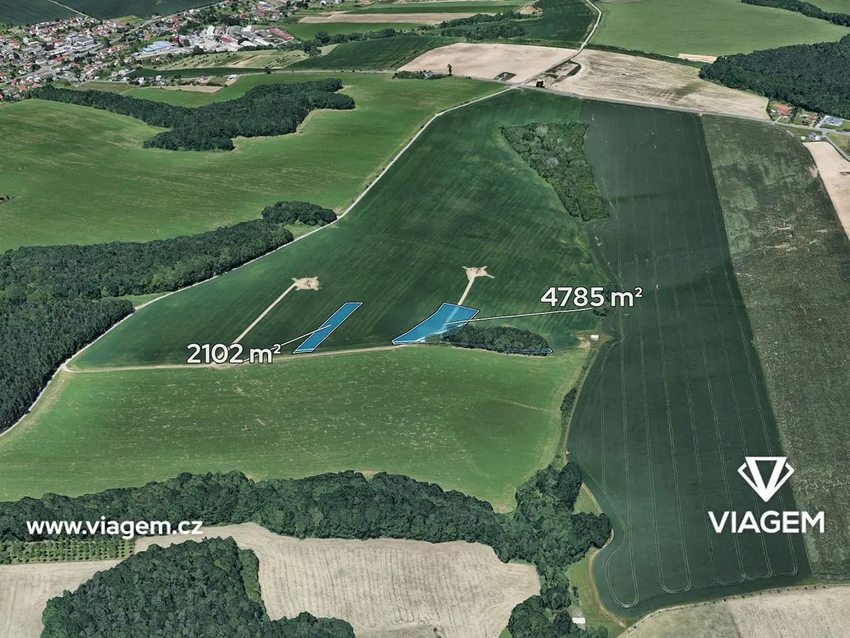 Prodej pozemku 860 m², Hvozdná · okres Zlín