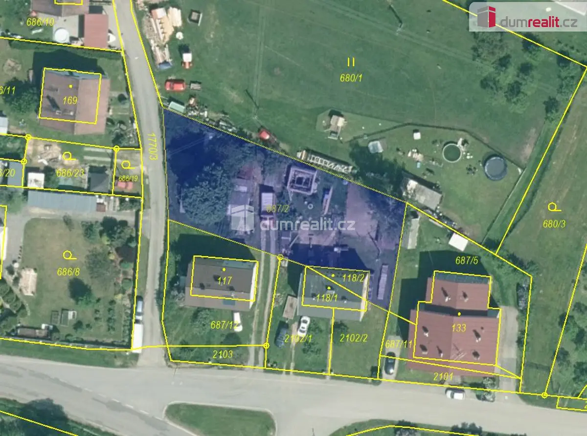 Prodej pozemku 964 m², Mičovice