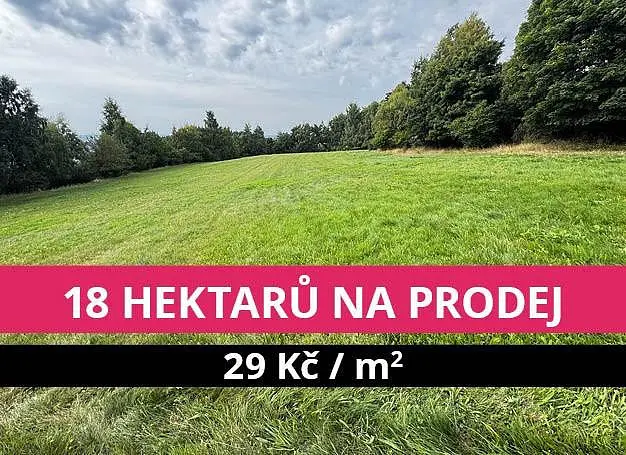 Prodej pozemku 176908 m², Stráž nad Ohří - Srní · okres Karlovy Vary
