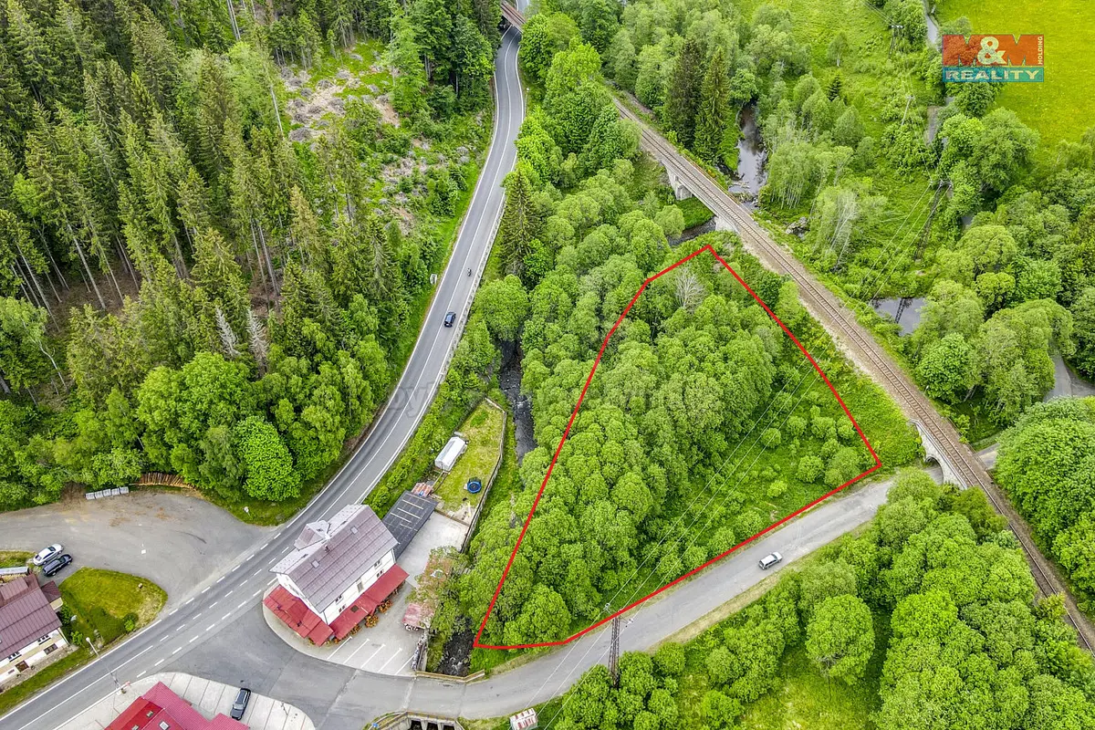 Prodej pozemku 4656 m², Železná Ruda · okres Klatovy