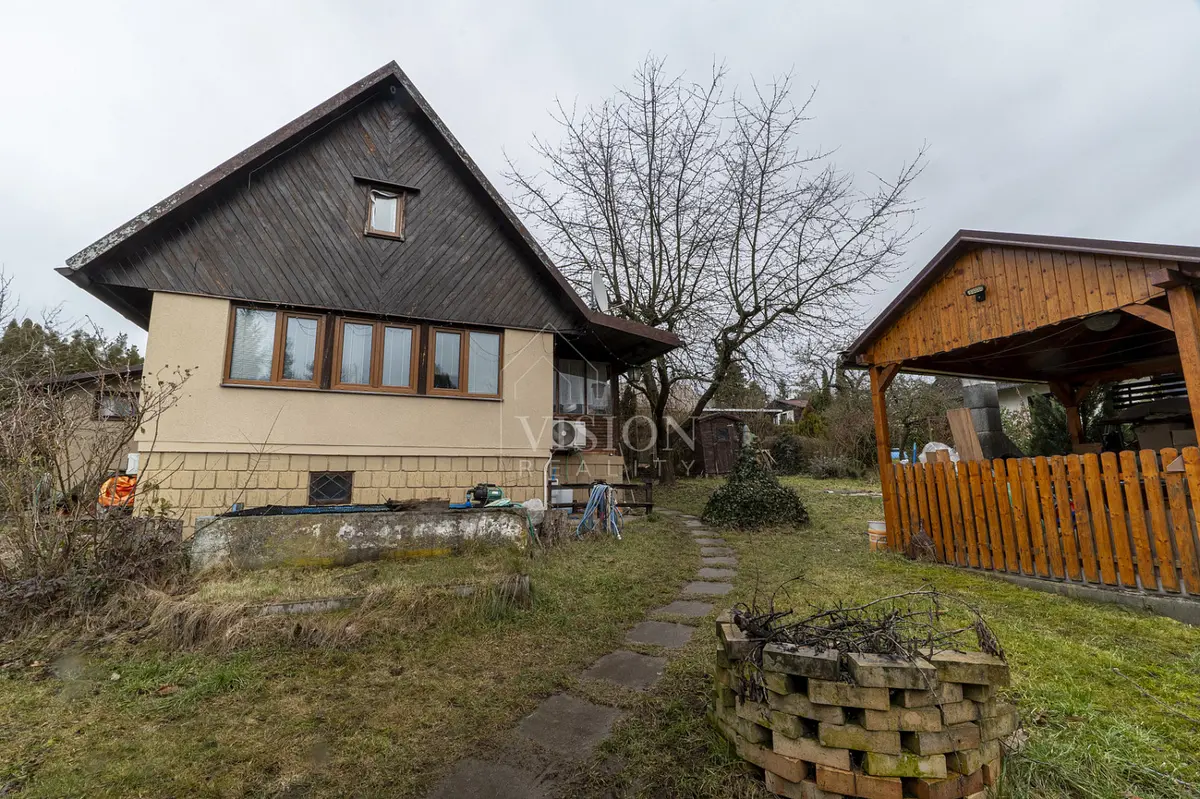 Prodej chaty / chalupy 60 m², V Zahrádkách · Hradištko pod Medníkem · Hradištko