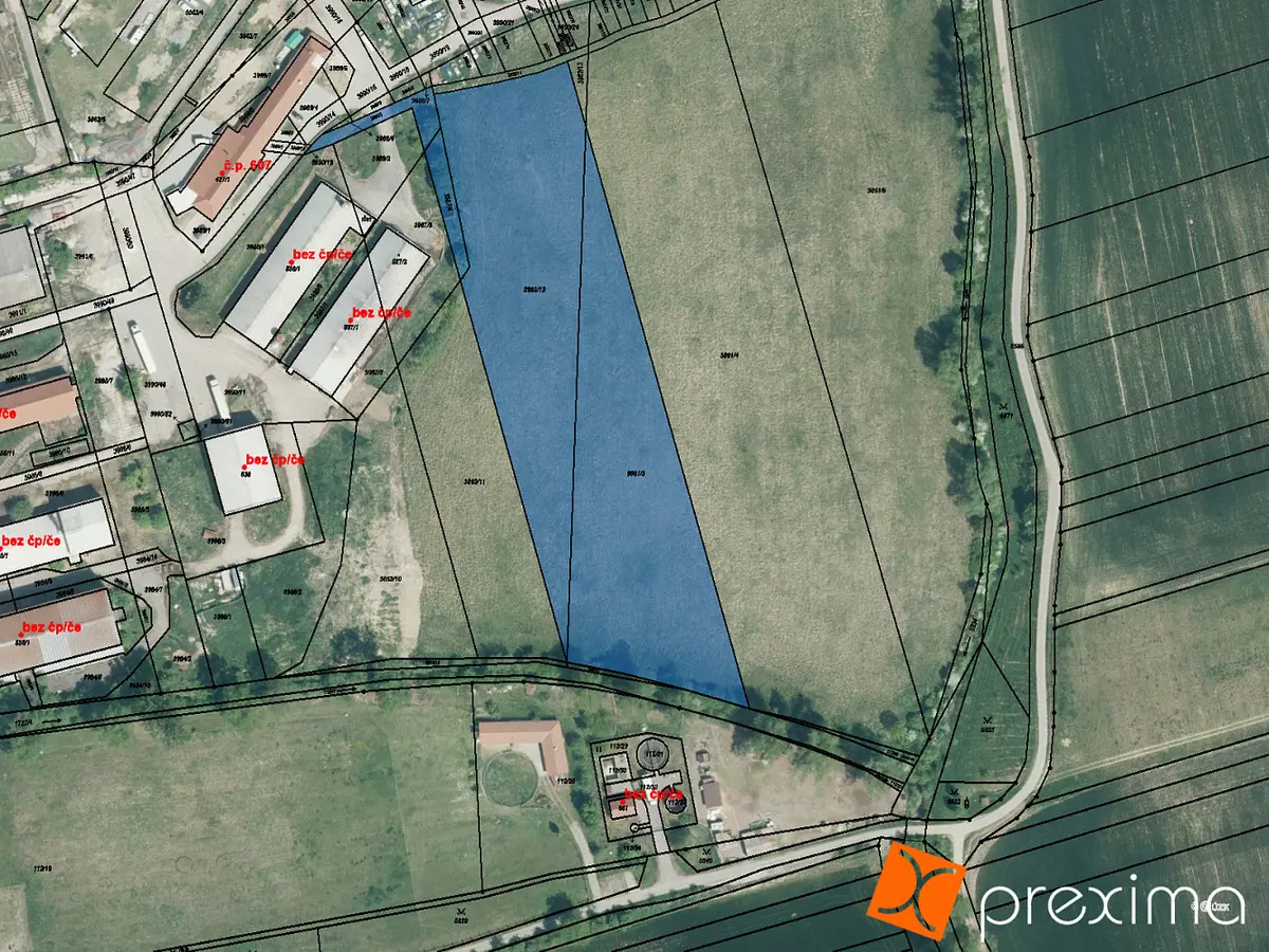 Prodej pozemku 719 m², Letonice · okres Vyškov