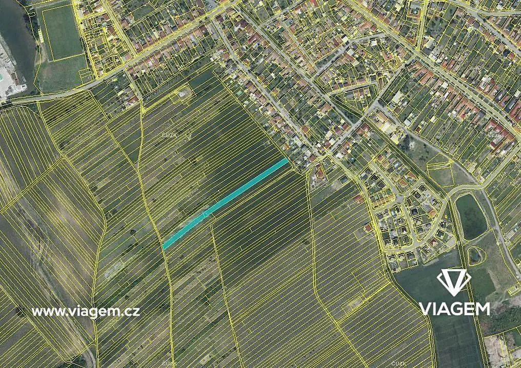 Prodej pozemku 293 m², Hrušky · okres Břeclav
