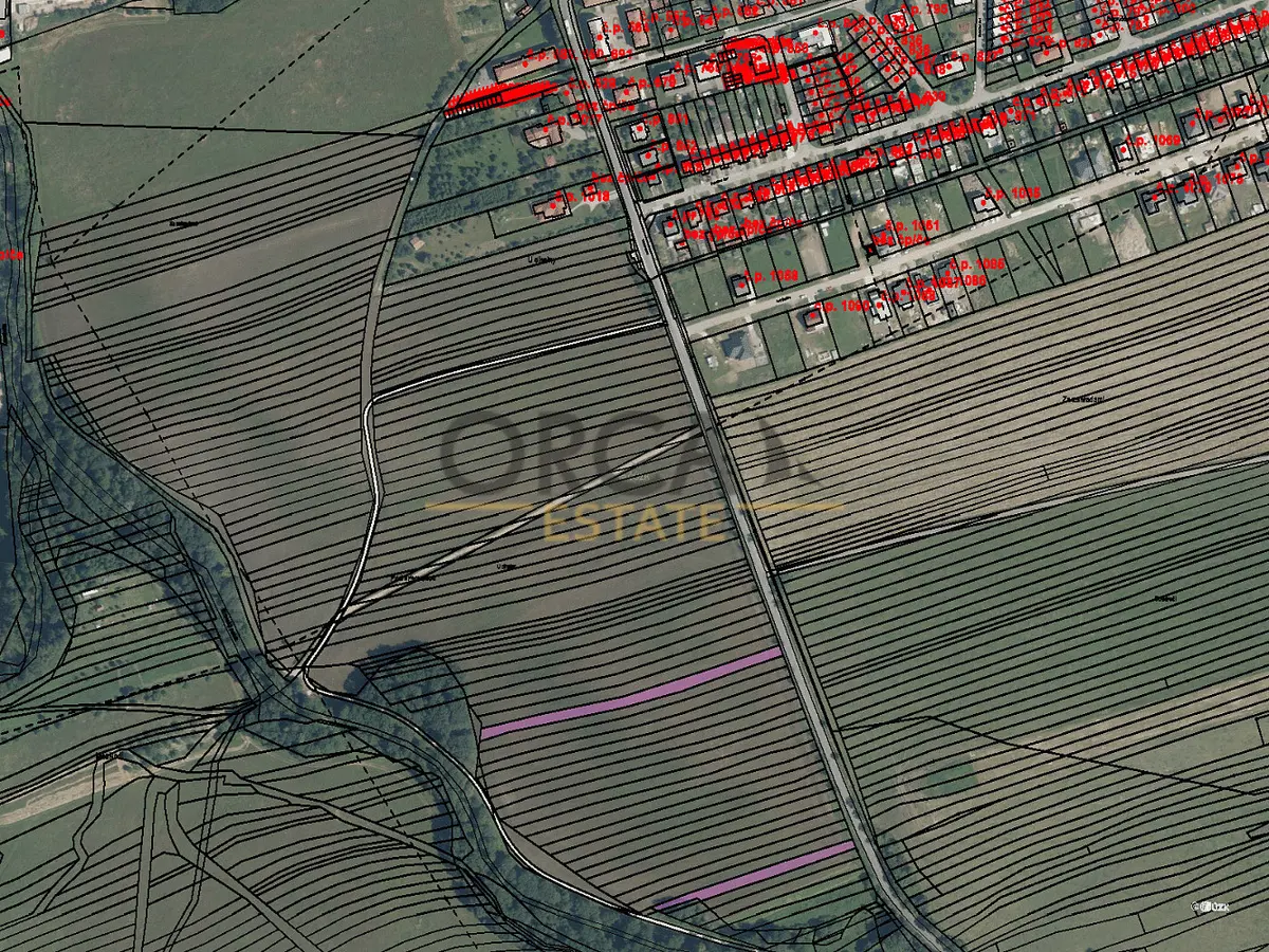 Prodej pozemku 2973 m², Bojkovice · okres Uherské Hradiště