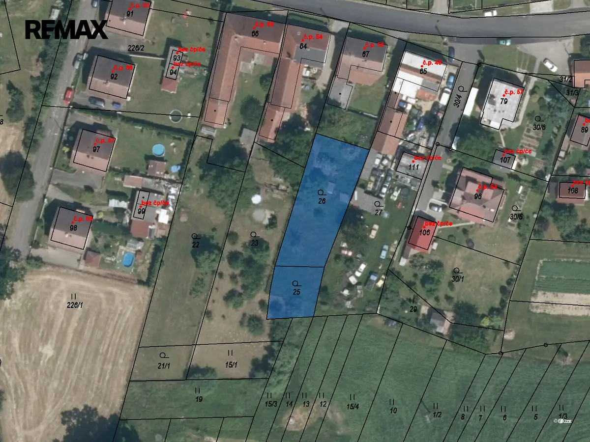 Prodej pozemku 754 m², Rataje · okres Benešov