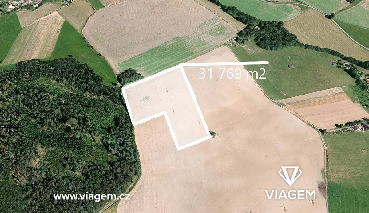 Prodej pozemku 217 m², Dlažov · okres Klatovy