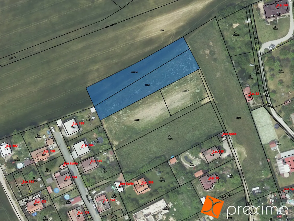Prodej pozemku 292 m², Kosoř · okres Praha-západ