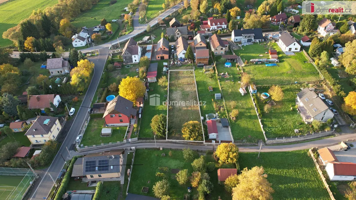 Prodej pozemku 917 m², Veselé · okres Děčín