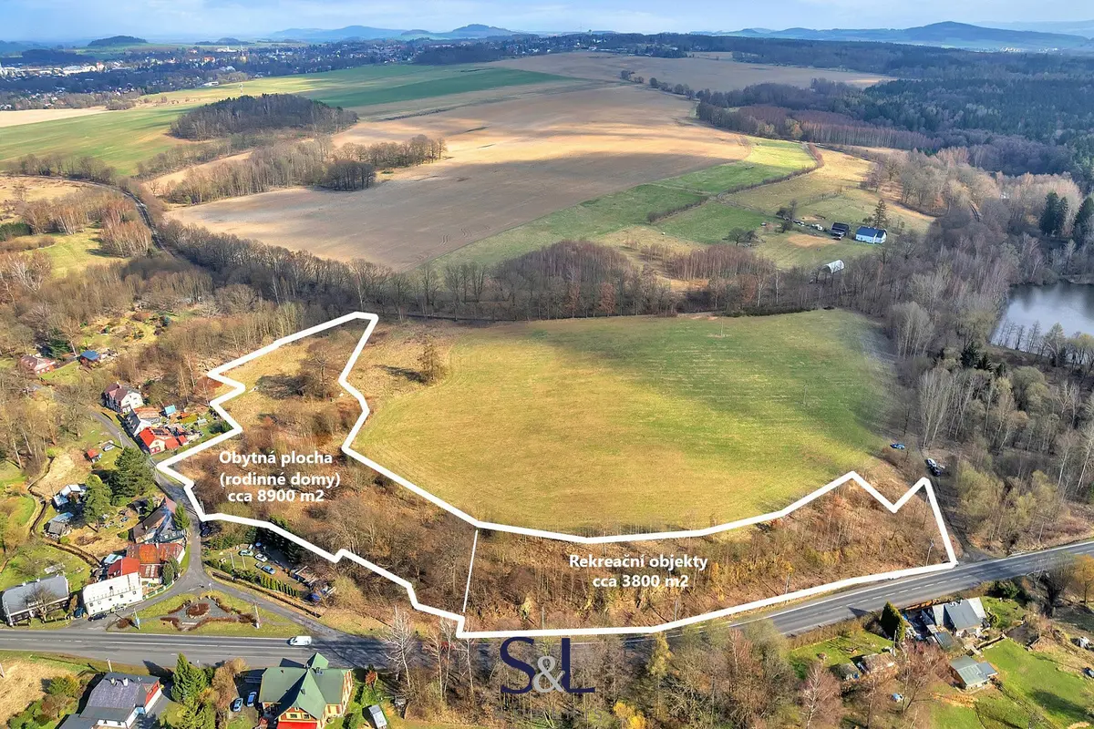 Prodej pozemku 687 m², Jiříkov · okres Děčín