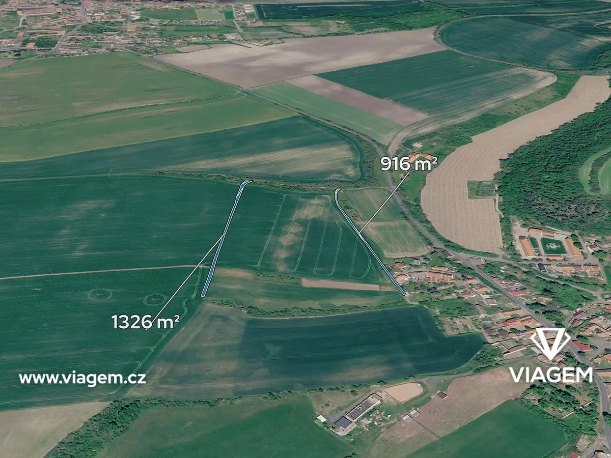Prodej pozemku 196 m², Louny
