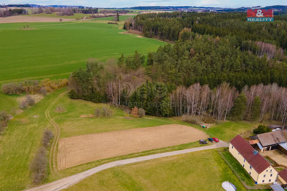 Prodej pozemku 971 m², Krsy - Polínka · okres Plzeň-sever