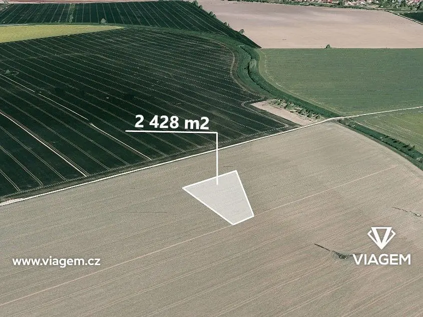 Prodej pozemku 2428 m², Kněžpole · okres Uherské Hradiště
