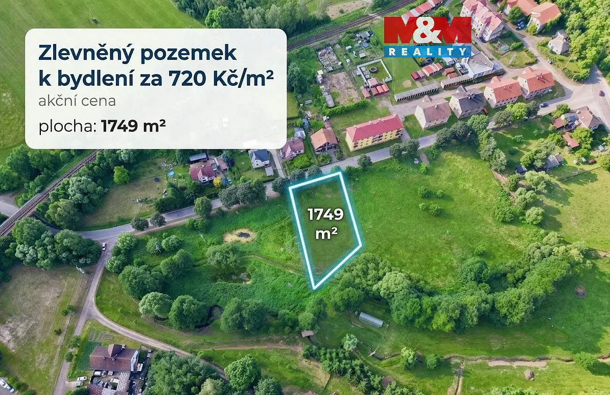 Prodej pozemku 747 m², Meziměstí · okres Náchod