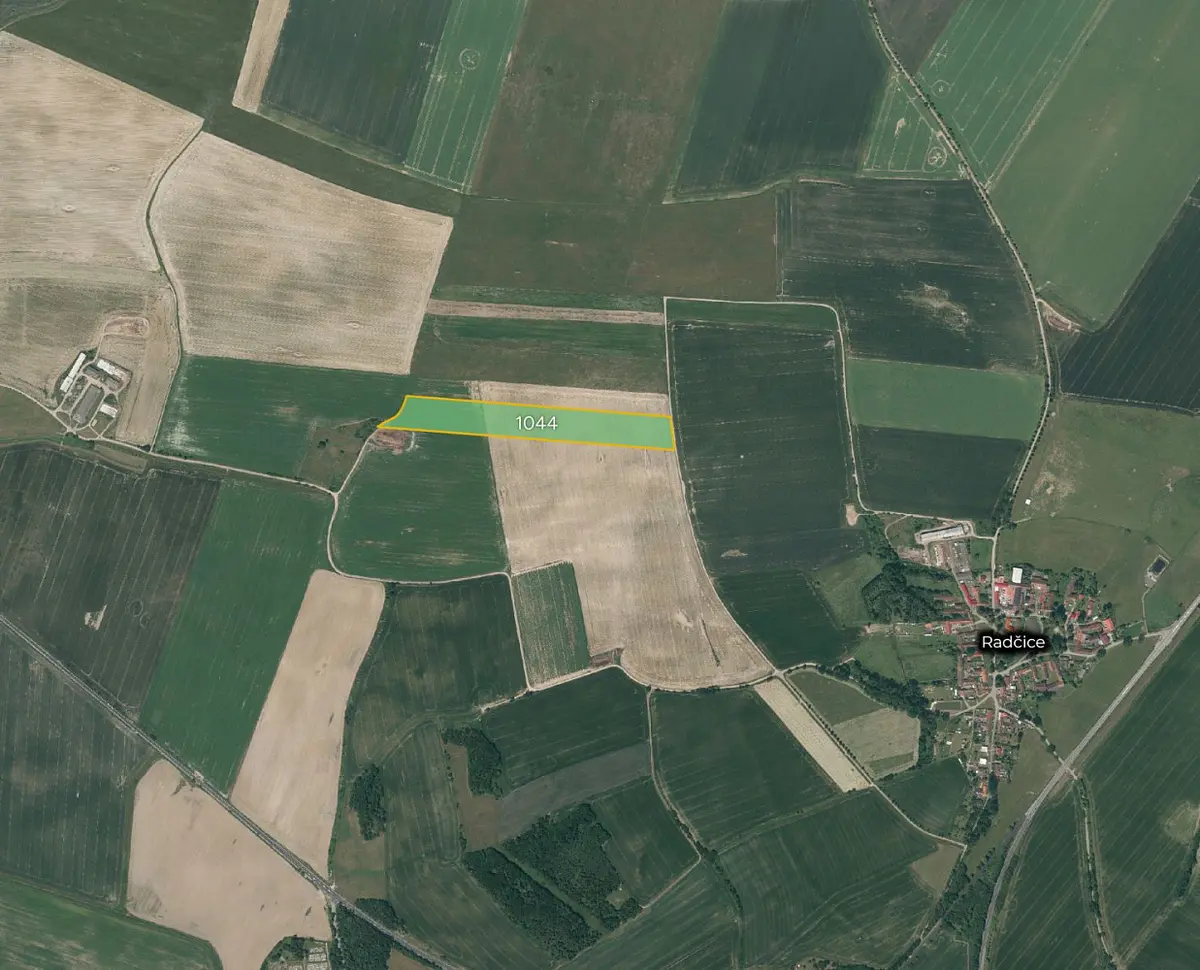 Prodej pozemku 29266 m², Radčice u Vodňan · Vodňany