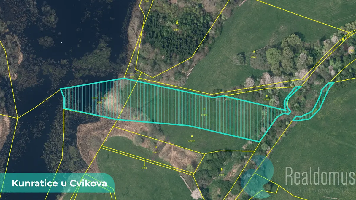 Prodej pozemku 157 m², Kunratice u Cvikova · okres Česká Lípa