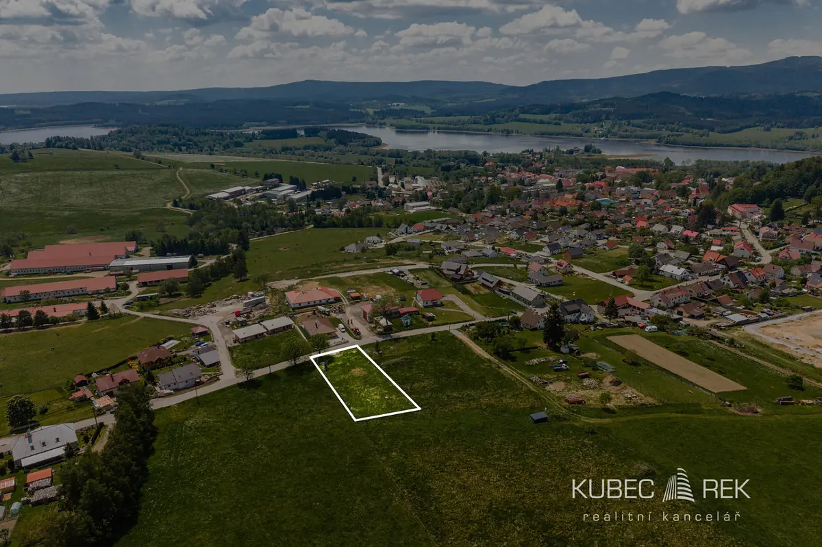 Prodej pozemku 559 m², Horní Planá · okres Český Krumlov