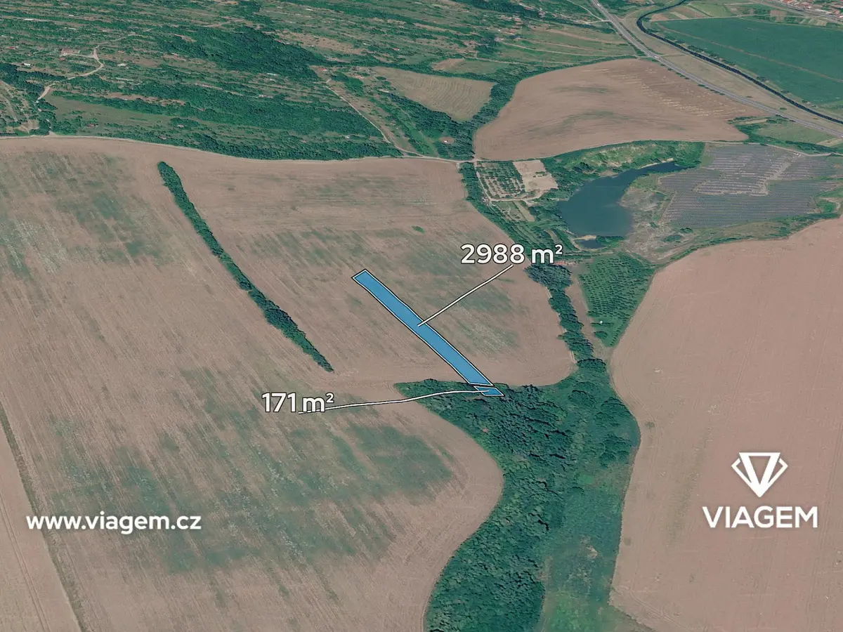 Prodej pozemku 3159 m², Havřice · Uherský Brod