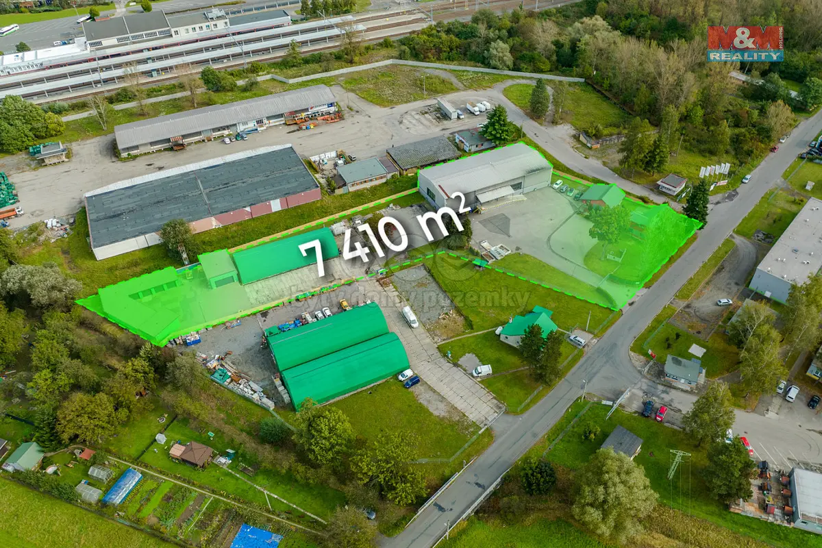 Prodej komerčního prostoru 7410 m², Karviná - Fryštát