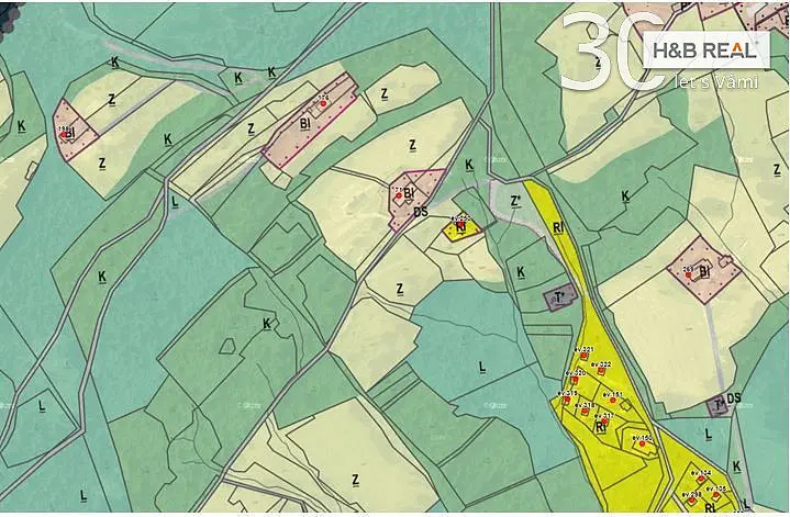 Prodej pozemku 1831 m², Prostřední Bečva · okres Vsetín