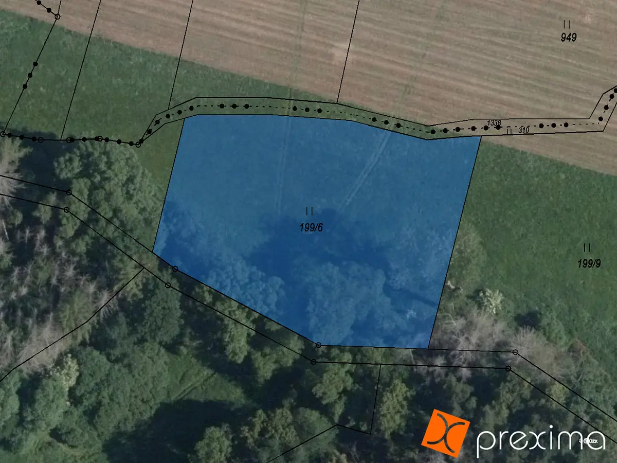 Prodej pozemku 65 m², Zárubice · okres Třebíč