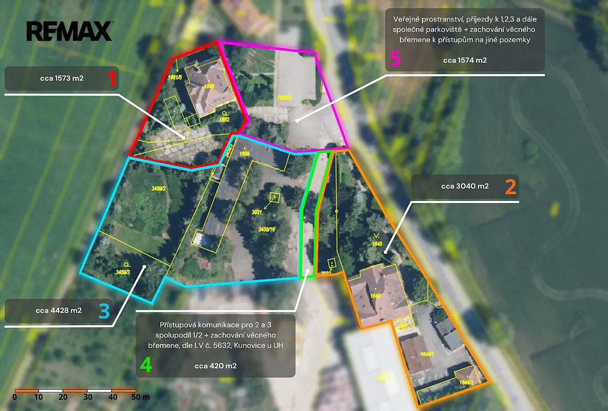 Prodej komerčního prostoru 3113 m², Osvobození · Kunovice u Uherského Hradiště · Kunovice