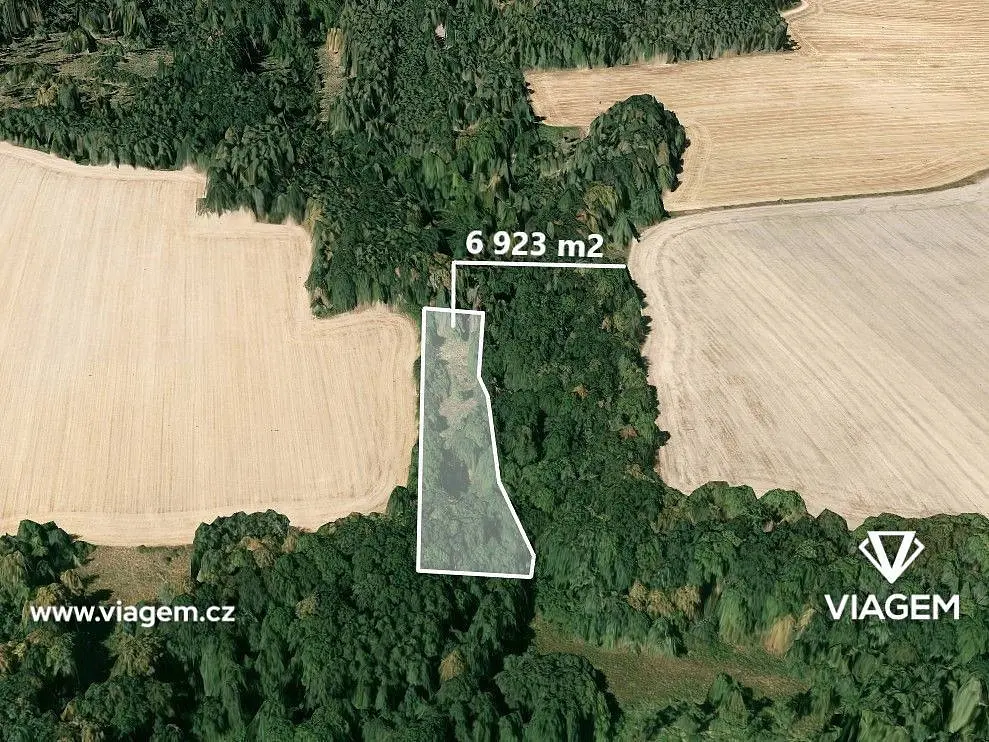 Prodej pozemku 4615 m², Úvalno · okres Bruntál