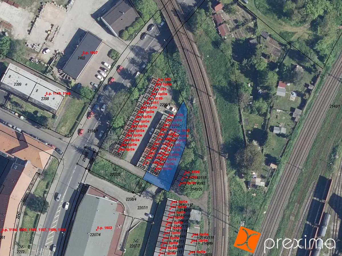 Prodej pozemku 46 m², Ústí nad Labem