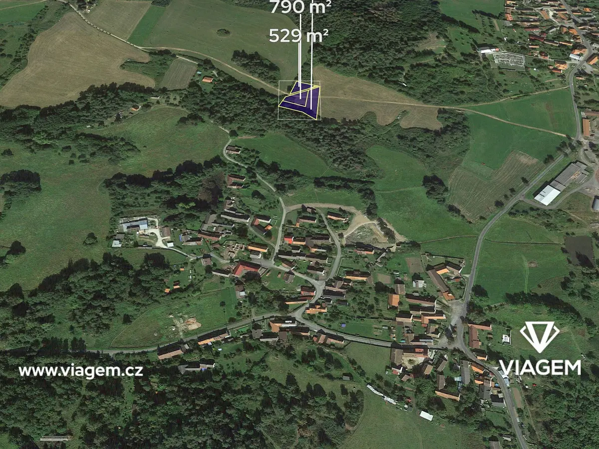 Prodej pozemku 332 m², Pačejov · okres Klatovy