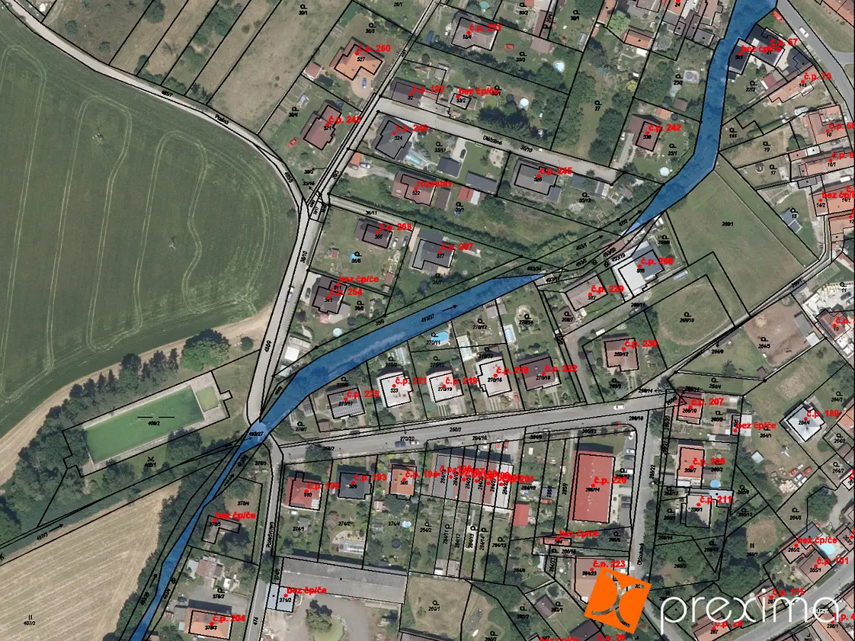 Prodej pozemku 197 m², Tatce · okres Kolín