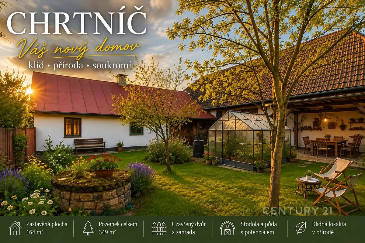 Prodej chaty / chalupy 106 m², Chrtníč · okres Havlíčkův Brod