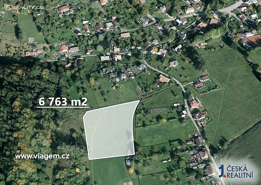 Prodej pozemku 3381 m², Semanín · okres Ústí nad Orlicí