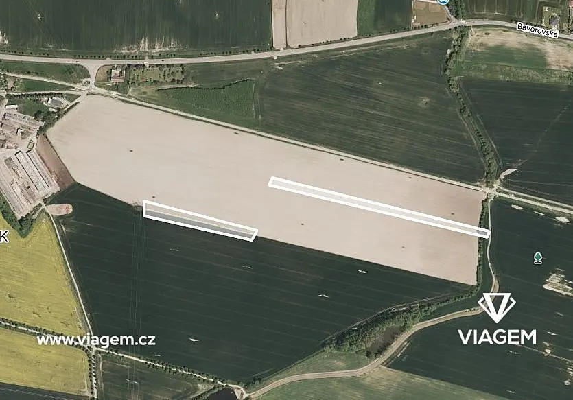 Prodej pozemku 2464 m², Vodňany · okres Strakonice