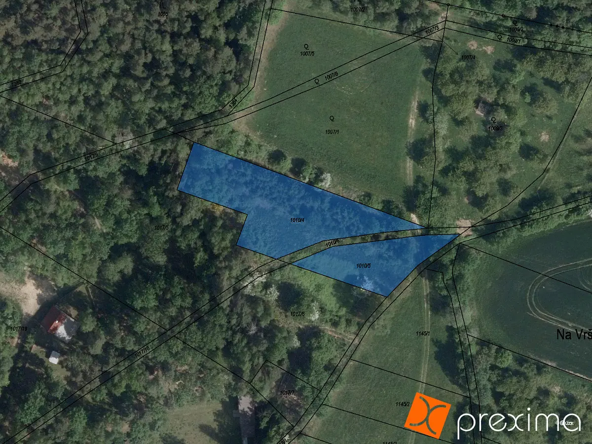 Prodej pozemku 35 m², Podhorní Újezd a Vojice · okres Jičín