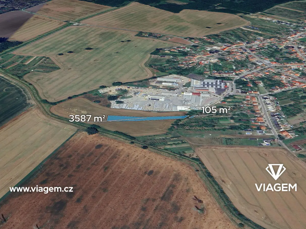 Prodej pozemku 923 m², Kněžpole · okres Uherské Hradiště