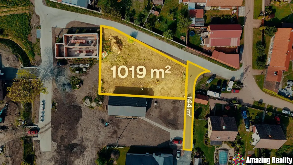 Prodej pozemku 1067 m², Žižkova · Nová Ves I