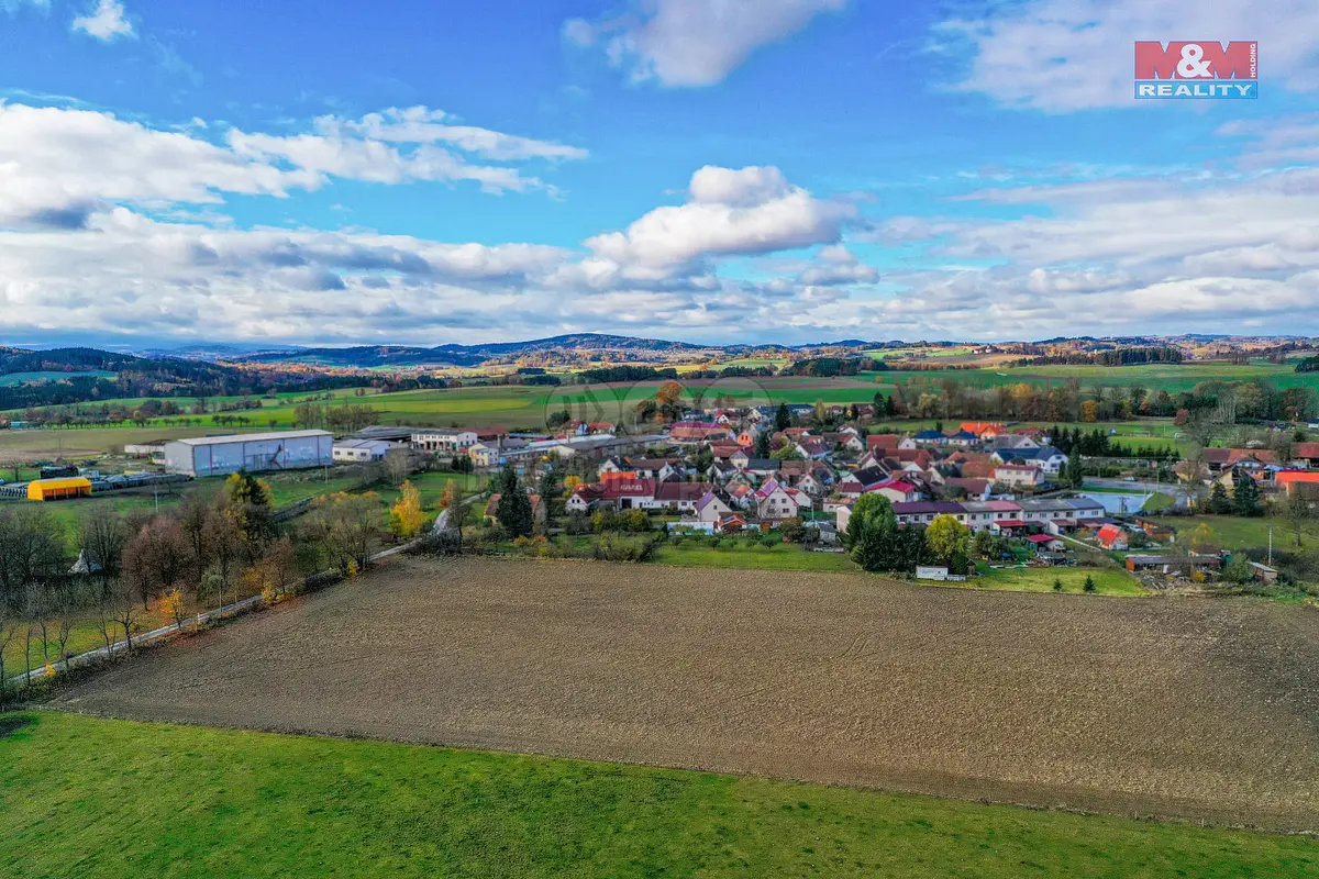 Prodej pozemku 802 m², Hradešice · okres Klatovy