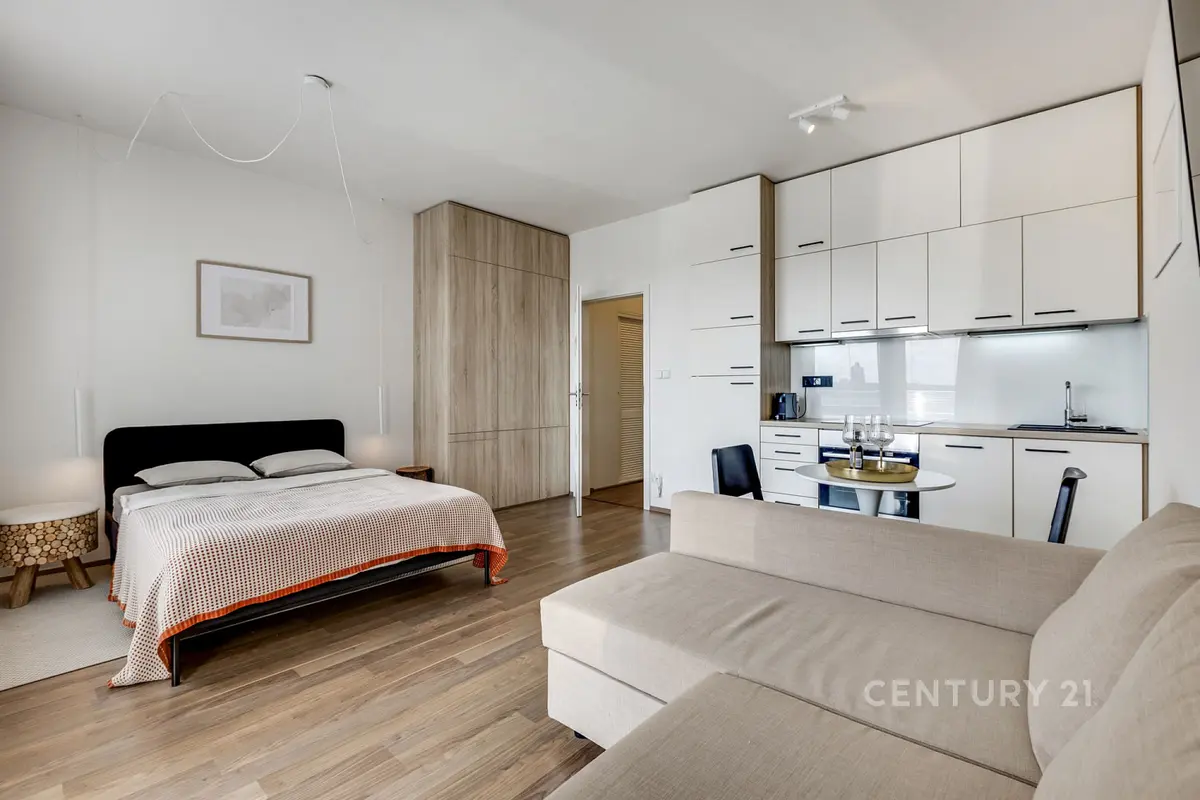 Prodej bytu 1+kk 37 m², Letňany